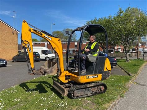 mini digger and driver hire bradford|hire small digger for garden.